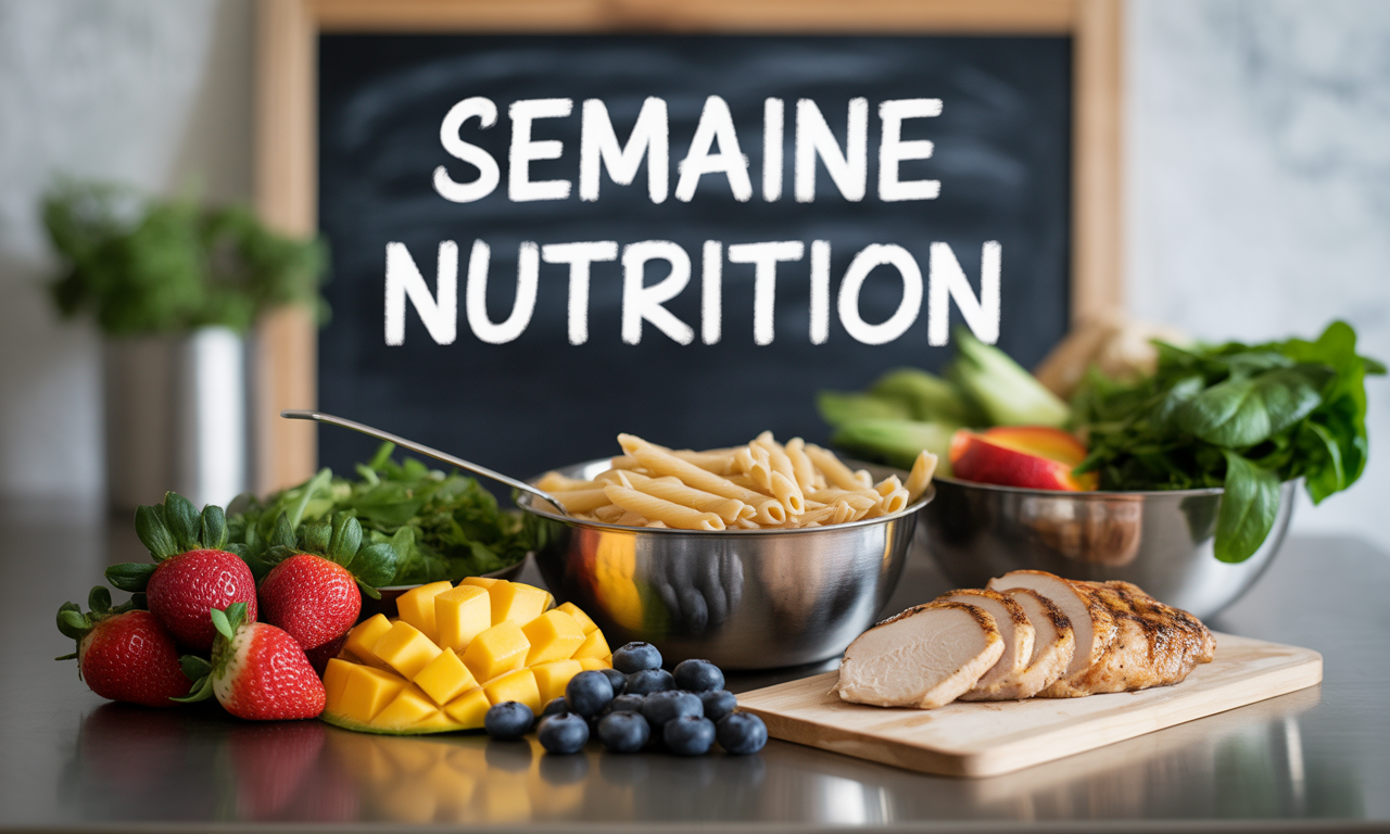 Plan Nutrition 7 Jours Foot
